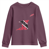 Trinidad And Tobago Youth Sweatshirt Pride Trinidadian Roots Flag - Wonder Print Shop