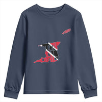 Trinidad And Tobago Youth Sweatshirt Pride Trinidadian Roots Flag - Wonder Print Shop
