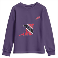 Trinidad And Tobago Youth Sweatshirt Pride Trinidadian Roots Flag - Wonder Print Shop