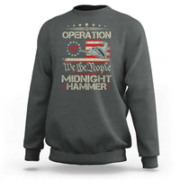 Operation Midnight Hammer Sweatshirt Bomber Jet Vintage Betsy Ross Flag - Wonder Print Shop