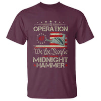 Operation Midnight Hammer T Shirt Bomber Jet Vintage Betsy Ross Flag - Wonder Print Shop