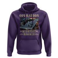 Operation Midnight Hammer Hoodie Bomber Jet American Flag - Wonder Print Shop
