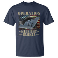 Operation Midnight Hammer T Shirt Bomber Jet American Flag - Wonder Print Shop