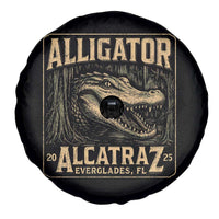 Funny Alligator Alcatraz Spare Tire Cover Florida Everglades Alligatraz Meme 2025 - Wonder Print Shop