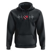 Trinidad And Tobago Heartbeat Trinidadian Flag Hoodie - Wonder Print Shop