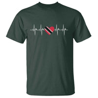 Trinidad And Tobago Heartbeat Trinidadian Flag T Shirt - Wonder Print Shop