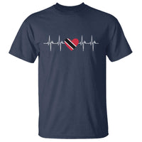 Trinidad And Tobago Heartbeat Trinidadian Flag T Shirt - Wonder Print Shop