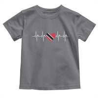 Trinidad And Tobago Heartbeat Trinidadian Flag Toddler T Shirt - Wonder Print Shop