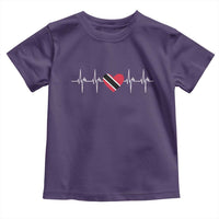 Trinidad And Tobago Heartbeat Trinidadian Flag Toddler T Shirt - Wonder Print Shop