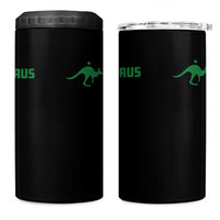 Kangaroo Australia Aus Team Aussie Athletic Jersey Style 4 in 1 Can Cooler Tumbler