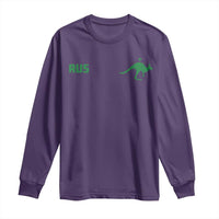 Kangaroo Australia Aus Team Aussie Athletic Jersey Style Long Sleeve Shirt