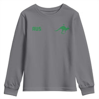 Kangaroo Australia Aus Team Aussie Athletic Jersey Style Youth Sweatshirt