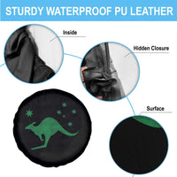 Australia Kangaroo with Federation Star Aussie Roots Spare Tire Cover