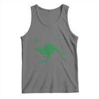 Australia Kangaroo with Federation Star Aussie Roots Tank Top