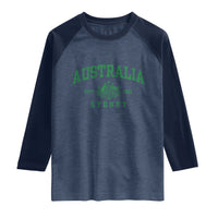 Australia Sydney Est 1901 Raglan Shirt Commonwealth Vintage Crest