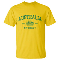Australia Sydney Est 1901 T Shirt Commonwealth Vintage Crest
