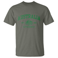 Australia Sydney Est 1901 T Shirt Commonwealth Vintage Crest