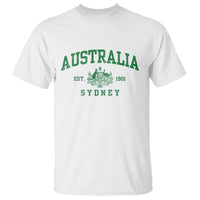 Australia Sydney Est 1901 T Shirt Commonwealth Vintage Crest