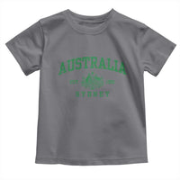 Australia Sydney Est 1901 Toddler T Shirt Commonwealth Vintage Crest