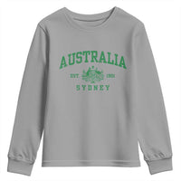 Australia Sydney Est 1901 Youth Sweatshirt Commonwealth Vintage Crest