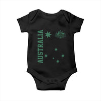 Australia Vintage Federation Star Aussie Coat of Arms Baby Onesie