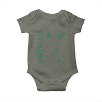 Australia Vintage Federation Star Aussie Coat of Arms Baby Onesie