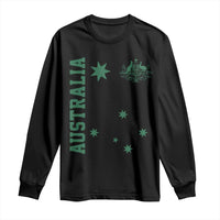 Australia Vintage Federation Star Aussie Coat of Arms Long Sleeve Shirt