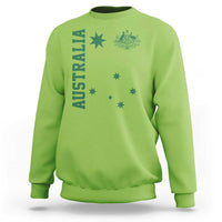 Australia Vintage Federation Star Aussie Coat of Arms Sweatshirt