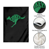 Crikey Australian Kangaroo Oz Slang Australia Garden Flag