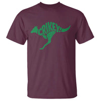Crikey Australian Kangaroo Oz Slang Australia T Shirt