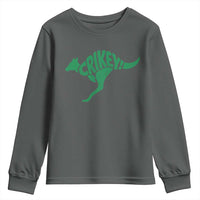 Crikey Australian Kangaroo Oz Slang Australia Youth Sweatshirt