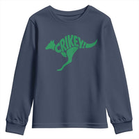 Crikey Australian Kangaroo Oz Slang Australia Youth Sweatshirt