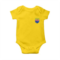 Australia Football Crest Australian Flag Pride Sporty Athletic Jersey Baby Onesie