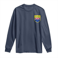 Australia Football Crest Australian Flag Pride Sporty Athletic Jersey Long Sleeve Shirt