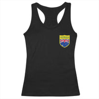 Australia Football Crest Australian Flag Pride Sporty Athletic Jersey Racerback Tank Top
