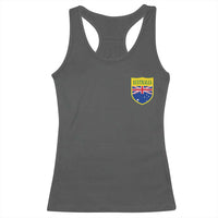 Australia Football Crest Australian Flag Pride Sporty Athletic Jersey Racerback Tank Top