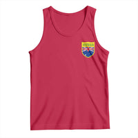 Australia Football Crest Australian Flag Pride Sporty Athletic Jersey Tank Top