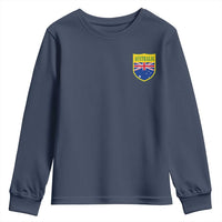 Australia Football Crest Australian Flag Pride Sporty Athletic Jersey Youth Sweatshirt