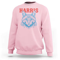 Childless Cat Lady Sweatshirt Harris For President 2024 - Wonder Print Shop