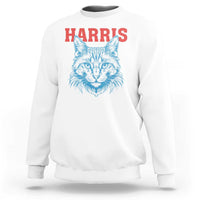 Childless Cat Lady Sweatshirt Harris For President 2024 - Wonder Print Shop