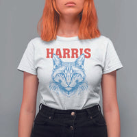 Childless Cat Lady T Shirt For Women Harris For President 2024 - Wonder Print Shop