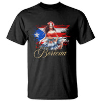 Puerto Rico T Shirt Boricua Hispanic Heritage Month Bomba Dancer - Wonder Print Shop