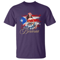 Puerto Rico T Shirt Boricua Hispanic Heritage Month Bomba Dancer - Wonder Print Shop