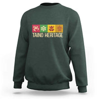 Taino Heritage Sweatshirt Puerto Rico Indigenous Carribbean Culture - Wonder Print Shop