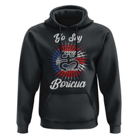 Yo Soy Boricua Hoodie Puerto Rico Flag Hispanic Heritage Month Taino - Wonder Print Shop