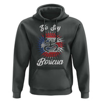 Yo Soy Boricua Hoodie Puerto Rico Flag Hispanic Heritage Month Taino - Wonder Print Shop