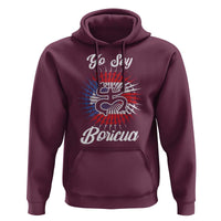 Yo Soy Boricua Hoodie Puerto Rico Flag Hispanic Heritage Month Taino - Wonder Print Shop