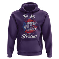 Yo Soy Boricua Hoodie Puerto Rico Flag Hispanic Heritage Month Taino - Wonder Print Shop