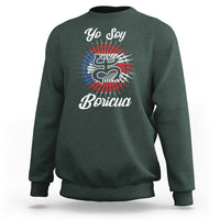 Yo Soy Boricua Sweatshirt Puerto Rico Flag Hispanic Heritage Month Taino - Wonder Print Shop