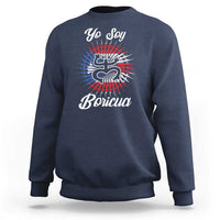 Yo Soy Boricua Sweatshirt Puerto Rico Flag Hispanic Heritage Month Taino - Wonder Print Shop